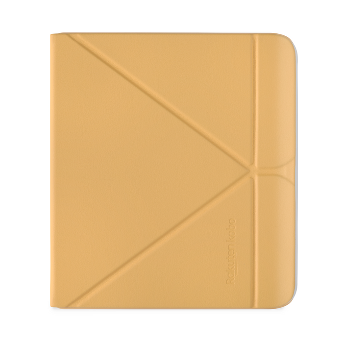 SleepCover para Libra Colour amarelo manteiga, vista frontal.
